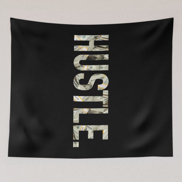 Aperçu de l'œuvre T-shirt de Noël pour entrepreneur Hustle Money Stack créée et vendue par xmmscctwejl58.