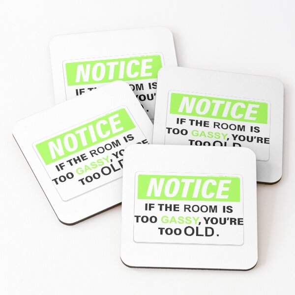 Item preview, Gassy Notice designed and sold by lackofreshair.