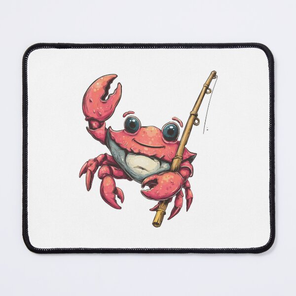 Item preview, Crab Fisherman | Sticker designed and sold by NicolasGlowArt.