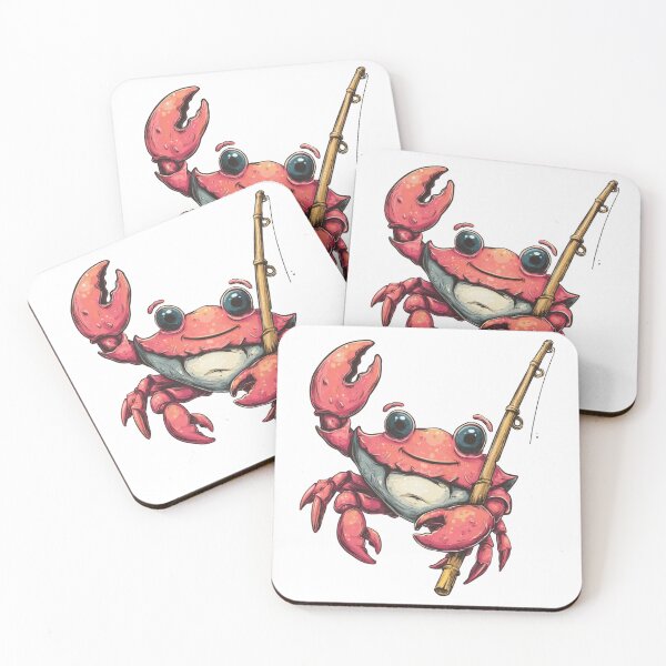 Item preview, Crab Fisherman | Sticker designed and sold by NicolasGlowArt.
