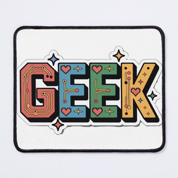Item preview, Geek – Retro Pixel & Circuit Board Design designed and sold by Fourmutz.