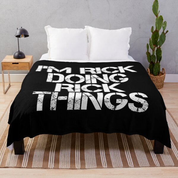 Item preview, I'M RICK DOING RICK THINGS Funny Christmas Idea designed and sold by licybphzs91.