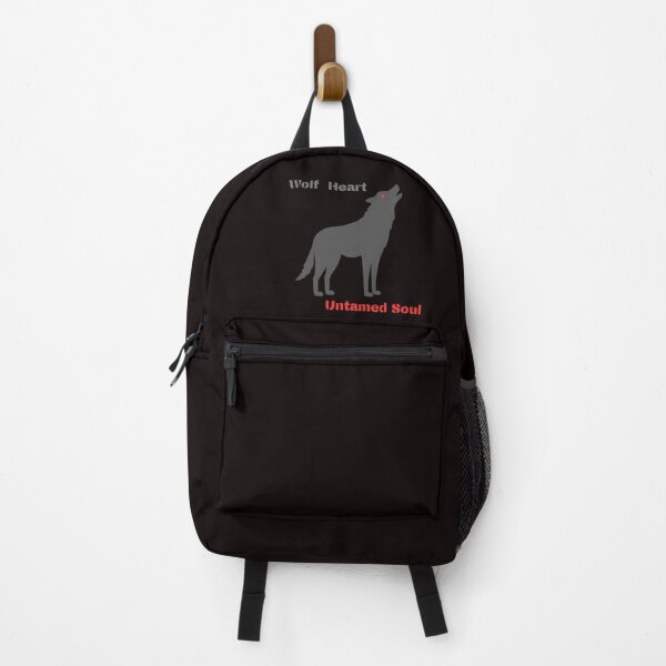 Item preview, "Wolf heart, untamed soul" - gifts with a wolf print designed and sold by Nikoverse.