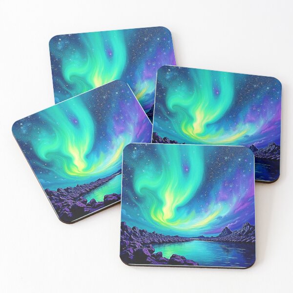 Item preview, Aurora's Magical Night Sky Dance Design designed and sold by Health And Fitness Posts e-Store.
