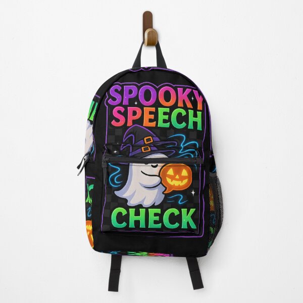 Item preview, Spooky Speech Check – Funny Halloween SLP Shirt designed and sold by ClinicalHubs.