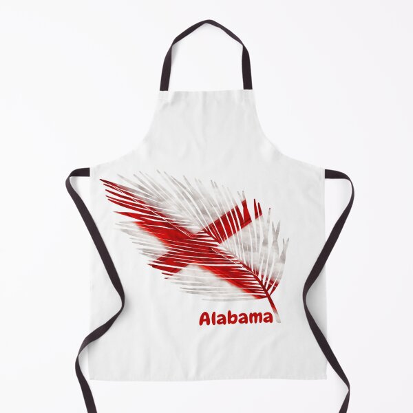 Item preview, Abstract Alabama Flag – Feather Shape Design designed and sold by ArteJorge48.