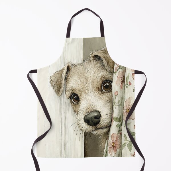 Item preview, Cute Peeking Puppy designed and sold by EvasDreams.