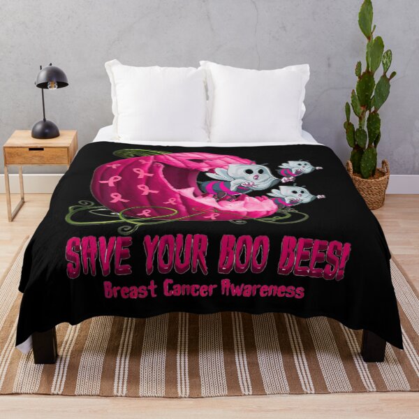 Item preview, Breast Cancer Awareness Boos Pumpkin Save Your Boo Bees Swea designed and sold by jemricthullai.