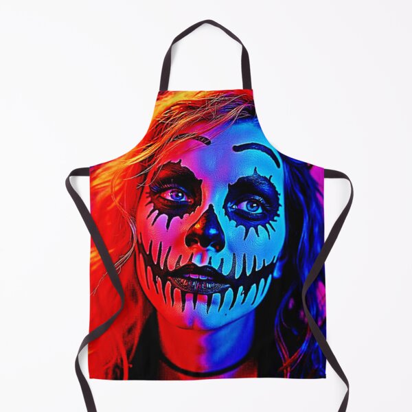 Item preview, Vibrant Halloween Makeup Art designed and sold by Health And Fitness Posts e-Store.
