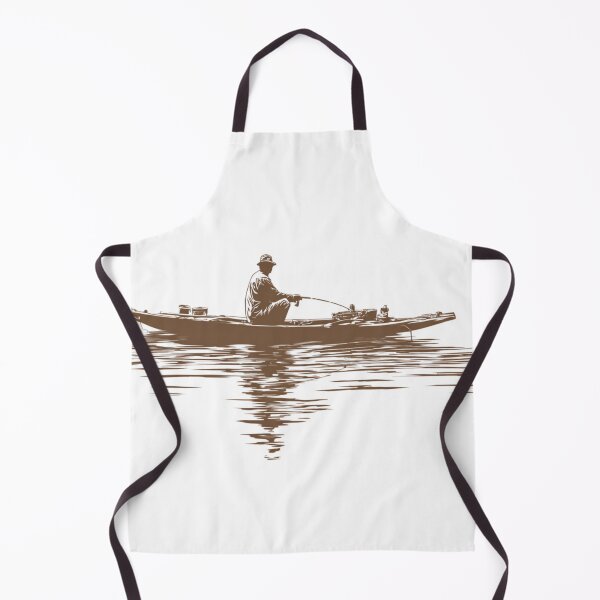 Item preview, Fisherman and Boat designed and sold by NicolasGlowArt.