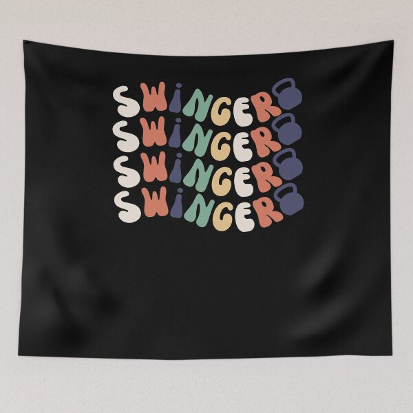 Item preview, Funny swinger kettlebell workout exercise functional fitness designed and sold by snowry.