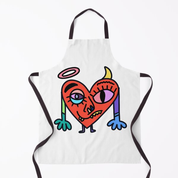 Item preview, Devil angel heart designed and sold by JessCarrsArt.