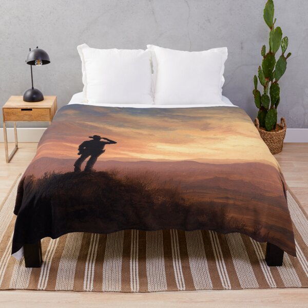 Item preview, Cowboy Watching the Sunrise designed and sold by Rtymer.