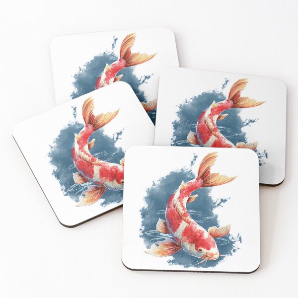 Item preview, Red Fish | Sticker designed and sold by NicolasGlowArt.
