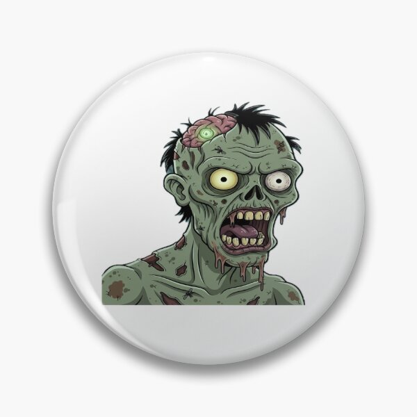 Item preview, Zombie Horror Illustration | Spooky Undead Halloween Design designed and sold by VBN-PrintStorm.