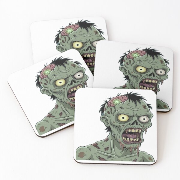 Item preview, Zombie Horror Illustration | Spooky Undead Halloween Design designed and sold by VBN-PrintStorm.