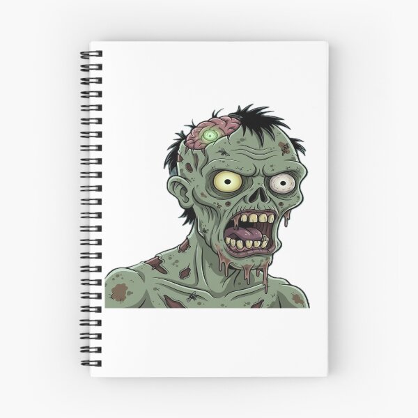 Item preview, Zombie Horror Illustration | Spooky Undead Halloween Design designed and sold by VBN-PrintStorm.