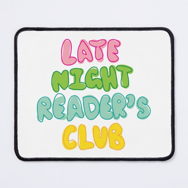 Item preview, Late night readers club funny book lover designed and sold by fluffyfamcraft.