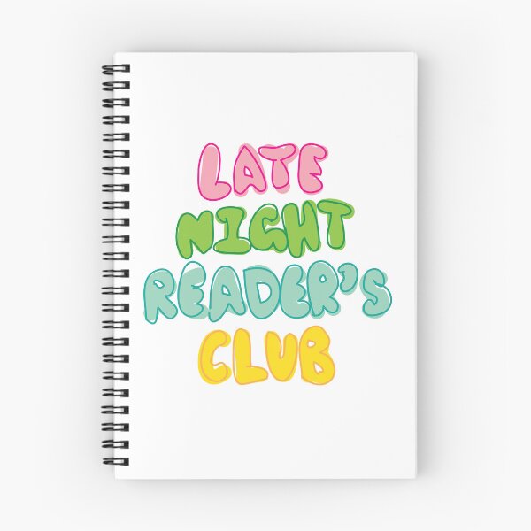 Item preview, Late night readers club funny book lover designed and sold by fluffyfamcraft.