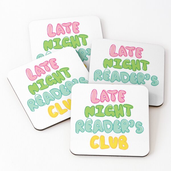 Item preview, Late night readers club funny book lover designed and sold by fluffyfamcraft.