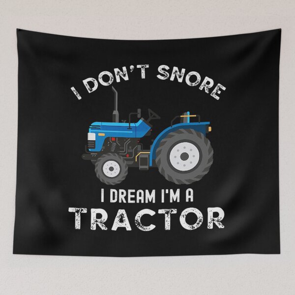 Item preview, I Dont Snore I Dream Im a Tractor Funny Farmer Tractor Retro 	1	 designed and sold by nfpnorsbxp51.