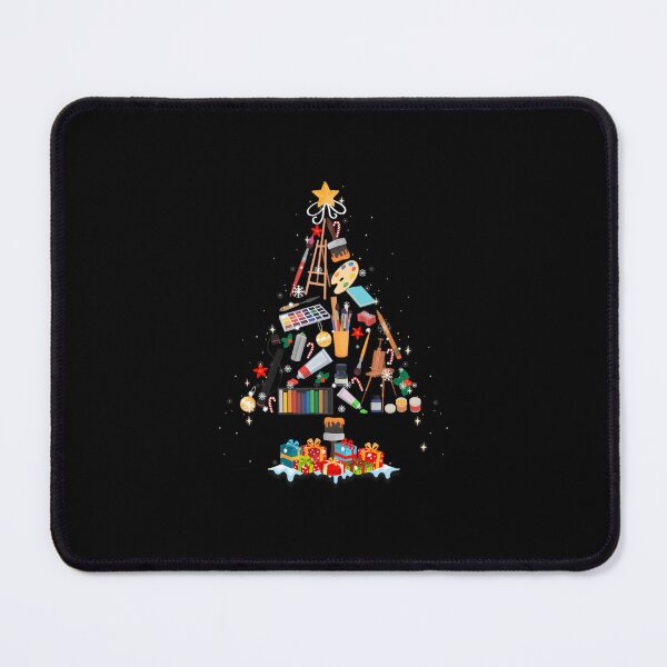 Item preview, Art Xmas Tree Decor Art Teacher Ugly Artist Christmas designed and sold by roinerwamouk.