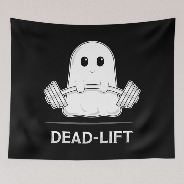 Artikelvorschau, DEADLIFT Lustiges Halloween-Geister-Gewichtheber-Training 1 entworfen und verkauft von foqqcjamn57.