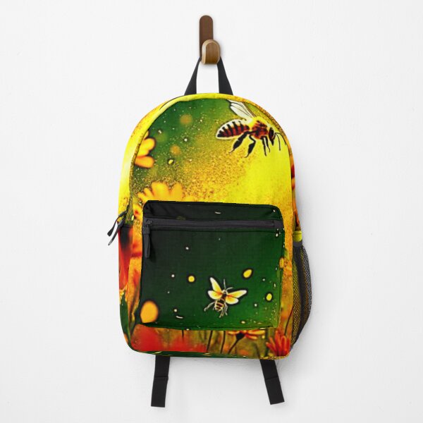 Item preview, Bees' Golden Pollen Burst Joy Design designed and sold by Health And Fitness Posts e-Store.