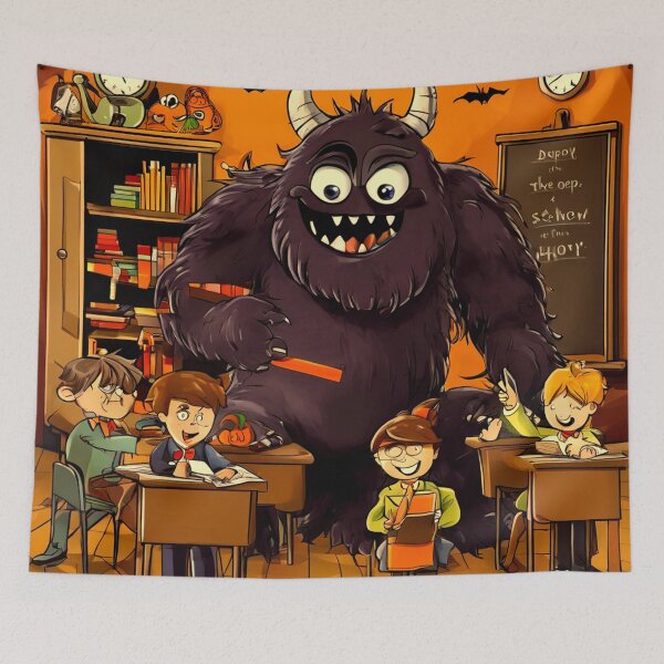 Item preview, Dark Monster School designed and sold by Zofia Sosnecka.