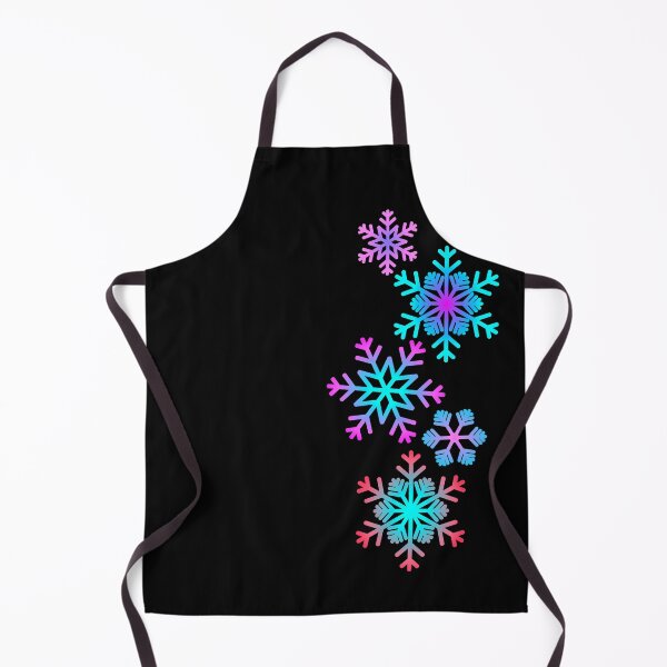 Item preview, One-side Colorful Fantasy Dancing Snowflakes 2 Shapes Mania designed and sold by Shapes-Mania.