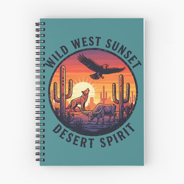 Item preview, Wild West Sunset – Desert Spirit Western designed and sold by Sinister prints.