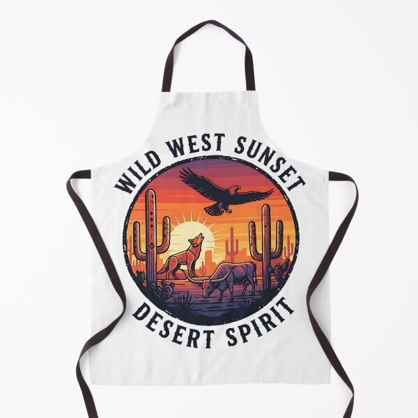 Item preview, Wild West Sunset – Desert Spirit Western designed and sold by Sinister prints.