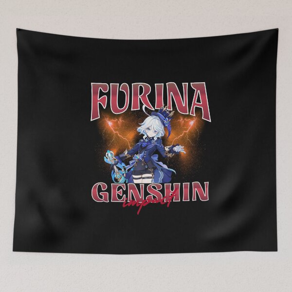 Item preview, Furina Genshin Impact designed and sold by My-Art-World.