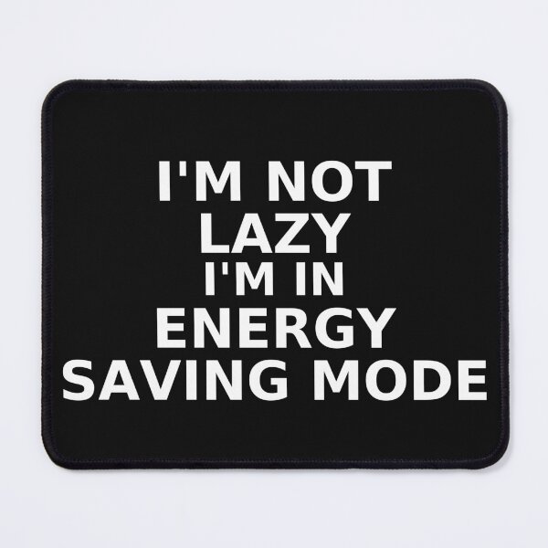 Item preview, Sleepy Vibes Only - Energy Saving Meme Design designed and sold by VBN-PrintStorm.