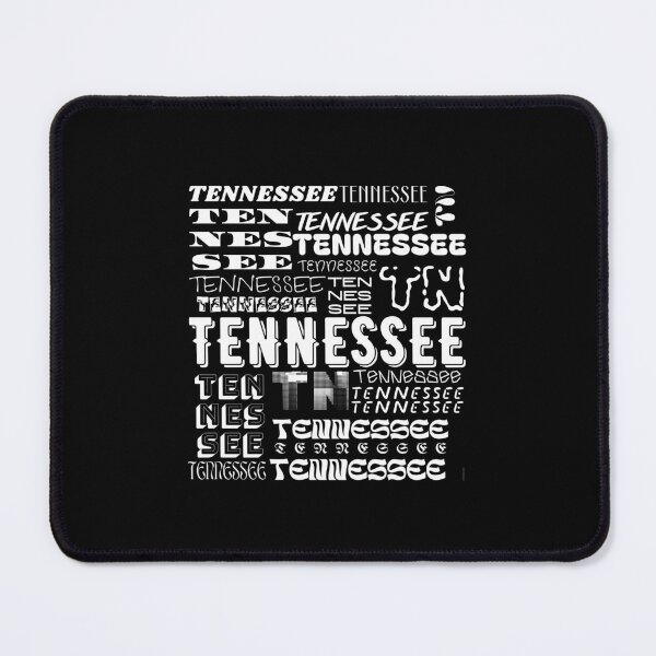Item preview, Black and white Tennessee print designed and sold by Ranydrawings.