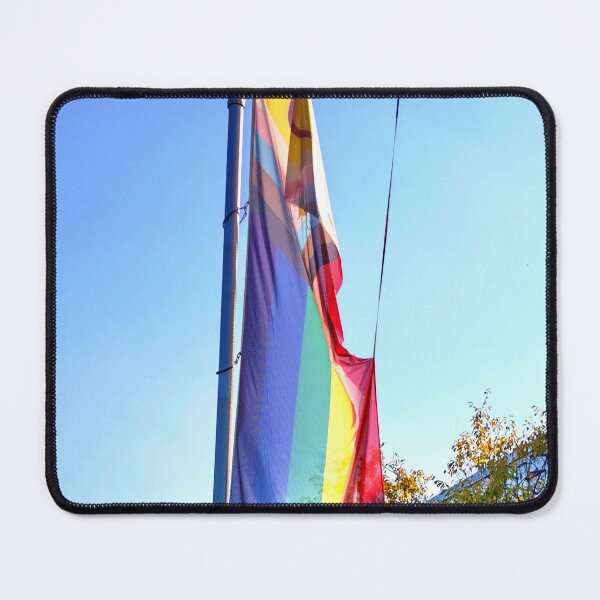 Item preview, Torn Rainbow Flag | Dystopian Progress Pride Relic | Ruined Statement designed and sold by Ascooepics.