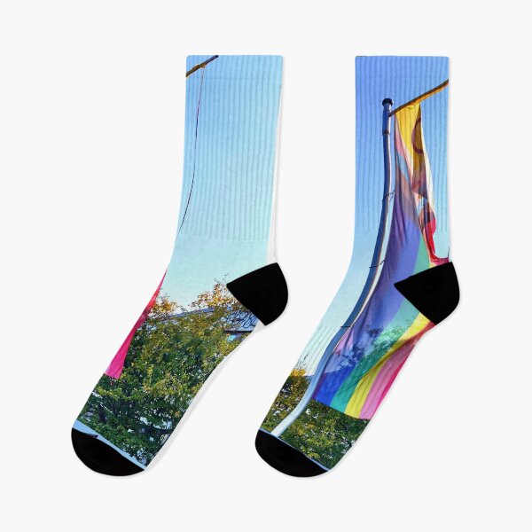 Item preview, Torn Rainbow Flag | Dystopian Progress Pride Relic | Ruined Statement designed and sold by Ascooepics.