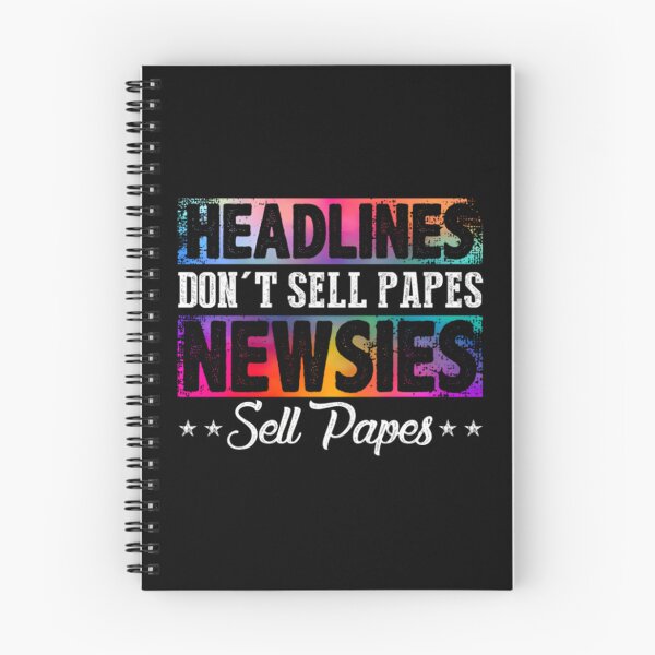 Item preview, HEADLINES DON'T SELL PAPES NEWSIES SELL PAPES Pullover 		 designed and sold by bgnodhuk32.