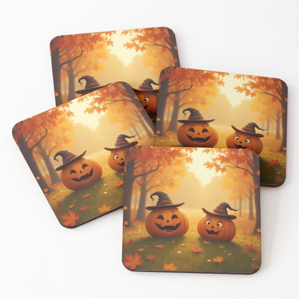 Item preview, Kid Pumpkins in the Forest designed and sold by MariaTheExpert.