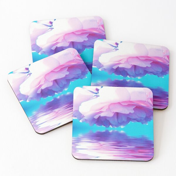 Item preview, Pink Flowers Reflected in Water designed and sold by m2inspiration.