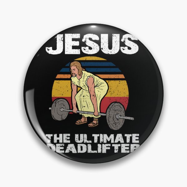 Item preview, Deadlift Jesus I Christian Weightlifting Funny Workout Gym 		 designed and sold by foqqcjamn57.