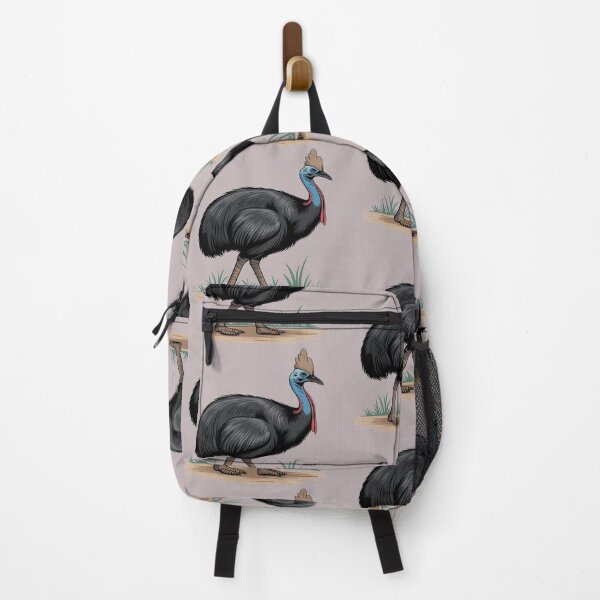 Item preview, Cassowary Bird Illustration – Exotic Flightless Bird Vector Art designed and sold by Royalsticker.