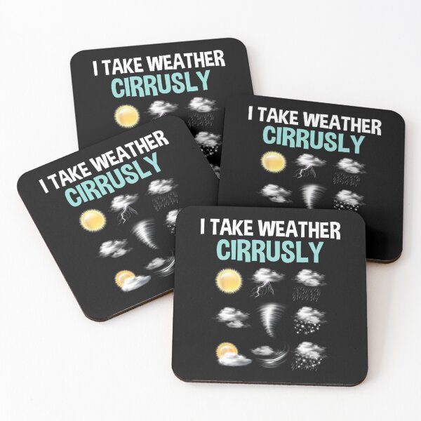 Item preview, I Take Weather Cirrusly - Cirrus Clouds Forecast Meteorology 		 designed and sold by hnlowvlih41.