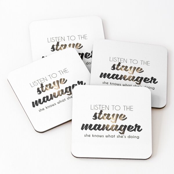 Item preview, The Stage Manager Knows  	 designed and sold by kvkeoacld39.
