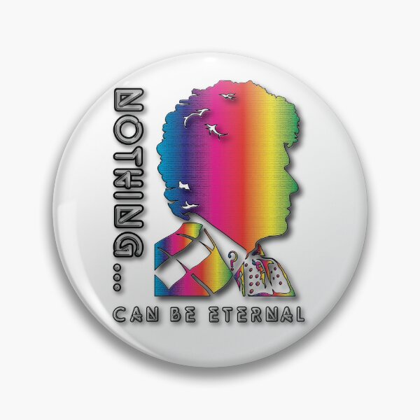 Item preview, 6th Doctor-"Nothing Can Be Eternal" (White Background) designed and sold by StarkiteVizion.
