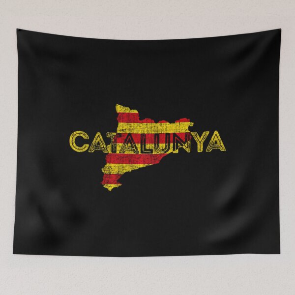 Item preview, Catalunya Map and Flag - Distressed Catalonia Souvenir Pullover 		 designed and sold by daxresnarotoc.