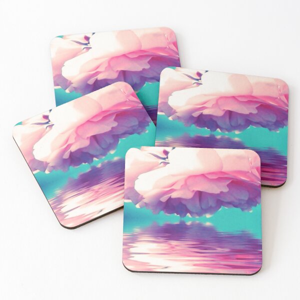 Item preview, Pink Blossoms Over Water Reflection designed and sold by m2inspiration.