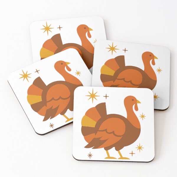 Item preview, Retro Turkey Silhouette – Vintage Mid Century Modern Thanksgiving Graphic designed and sold by FluffyCreative.
