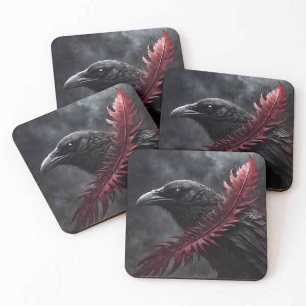 Item preview, Raven of the Crimson Feather designed and sold by DarkJuliettes.