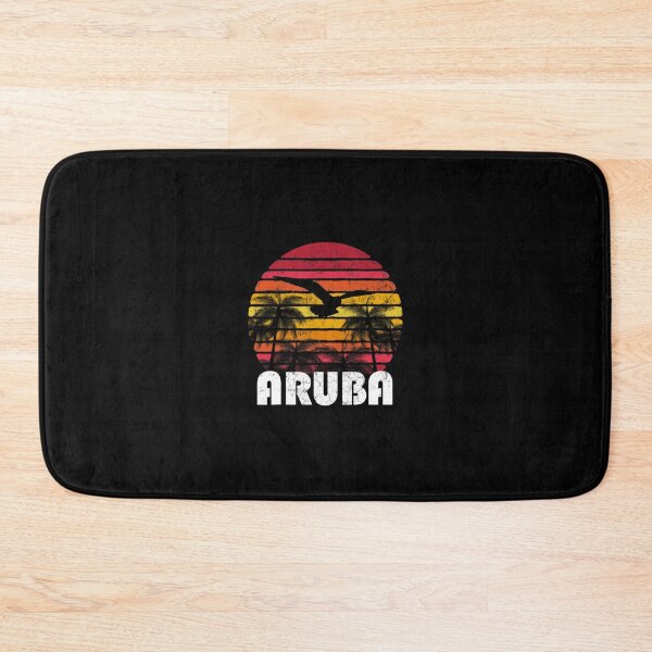 Item preview, Aruba 	 Beach Vintage Retro Sunset Home Pride 	 	 		 designed and sold by roinerwamouk.